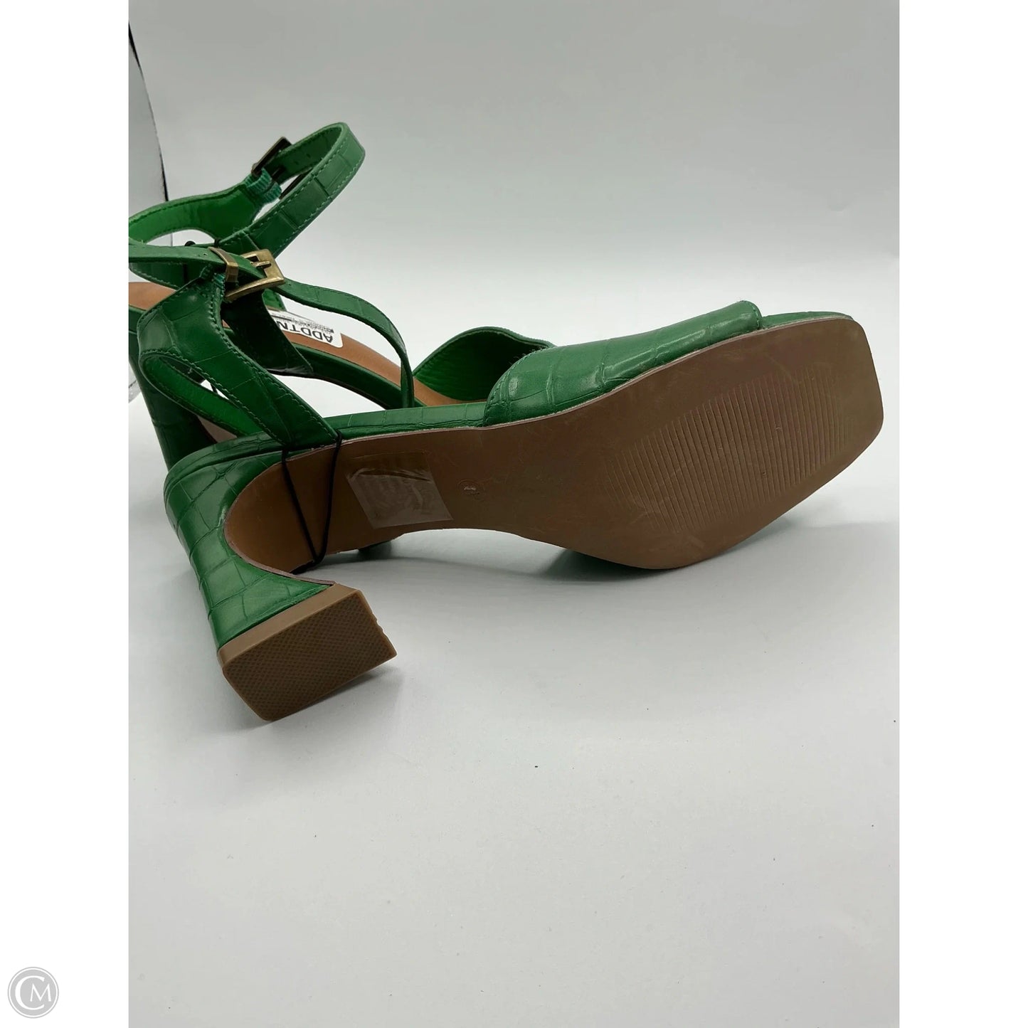 Sandals Heels Block By Maurices In Green, Size: 8.5