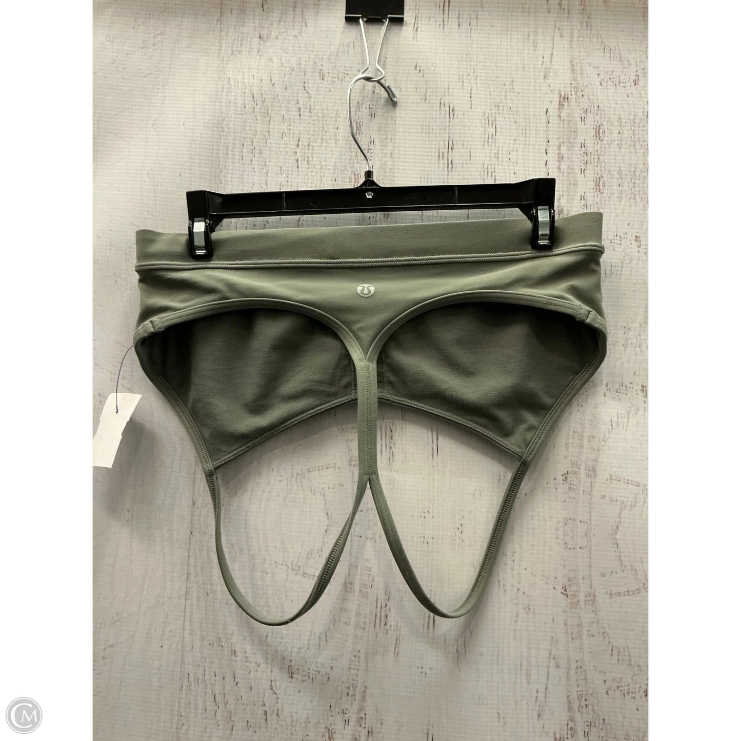 Athletic Bra By Lululemon In Green, Size: 12