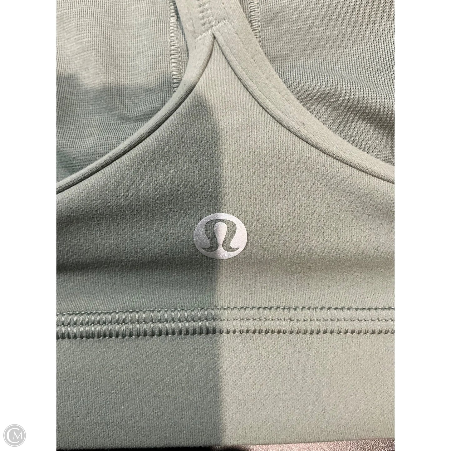 Athletic Bra By Lululemon In Green, Size: 12