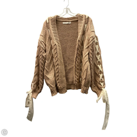 Cardigan By Altard State In Tan, Size: S