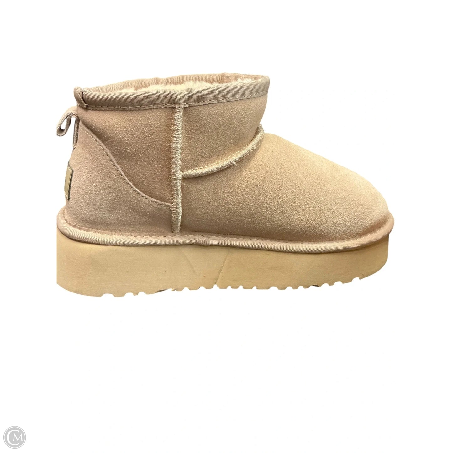 Boots Designer By Ugg In Tan, Size: 7