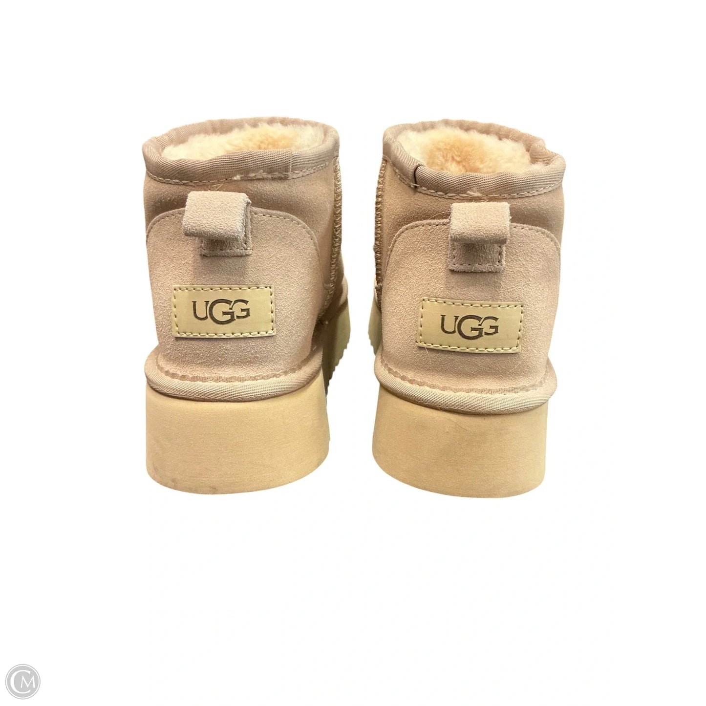 Boots Designer By Ugg In Tan, Size: 7