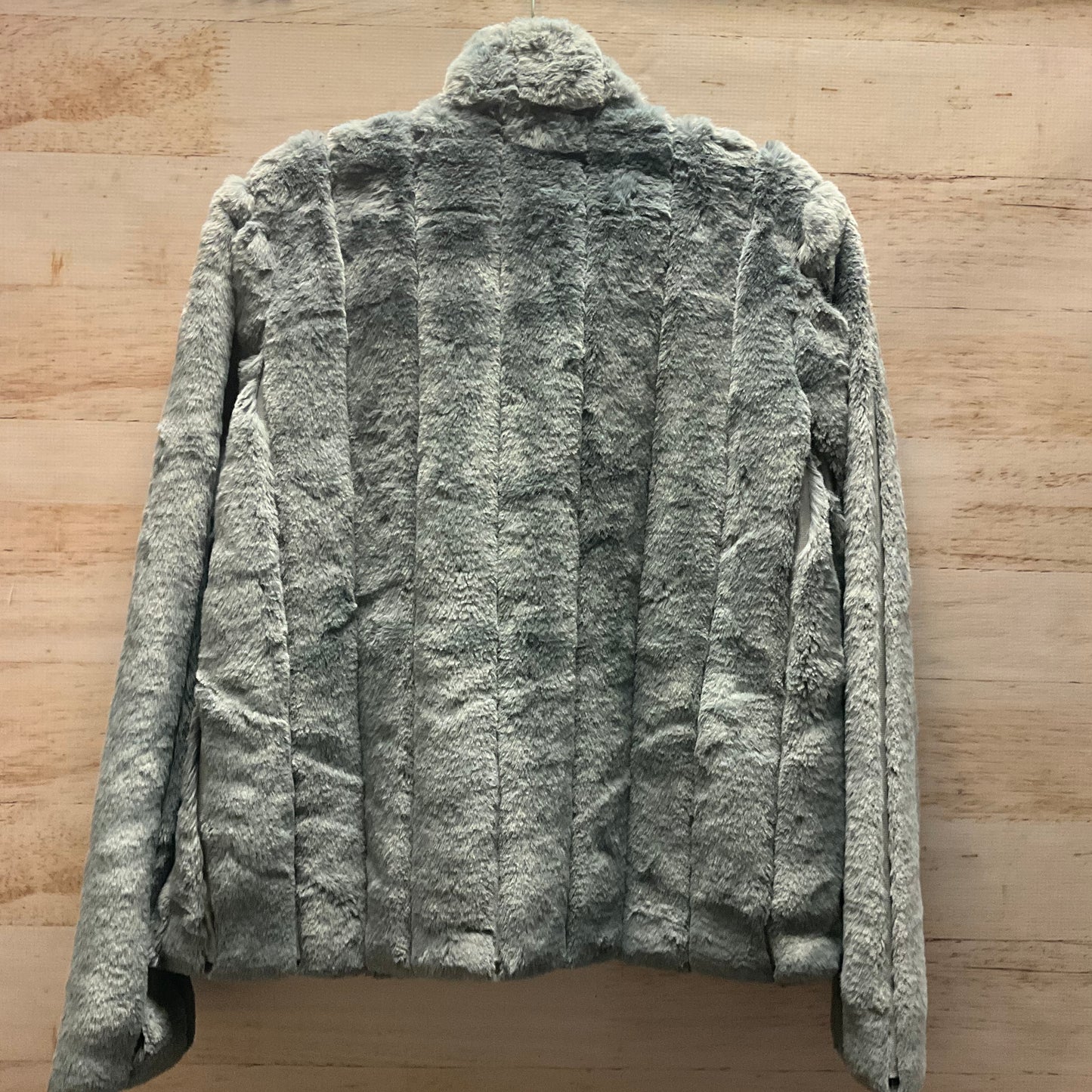 Jacket Faux Fur & Sherpa By Hyfve In Grey, Size: S