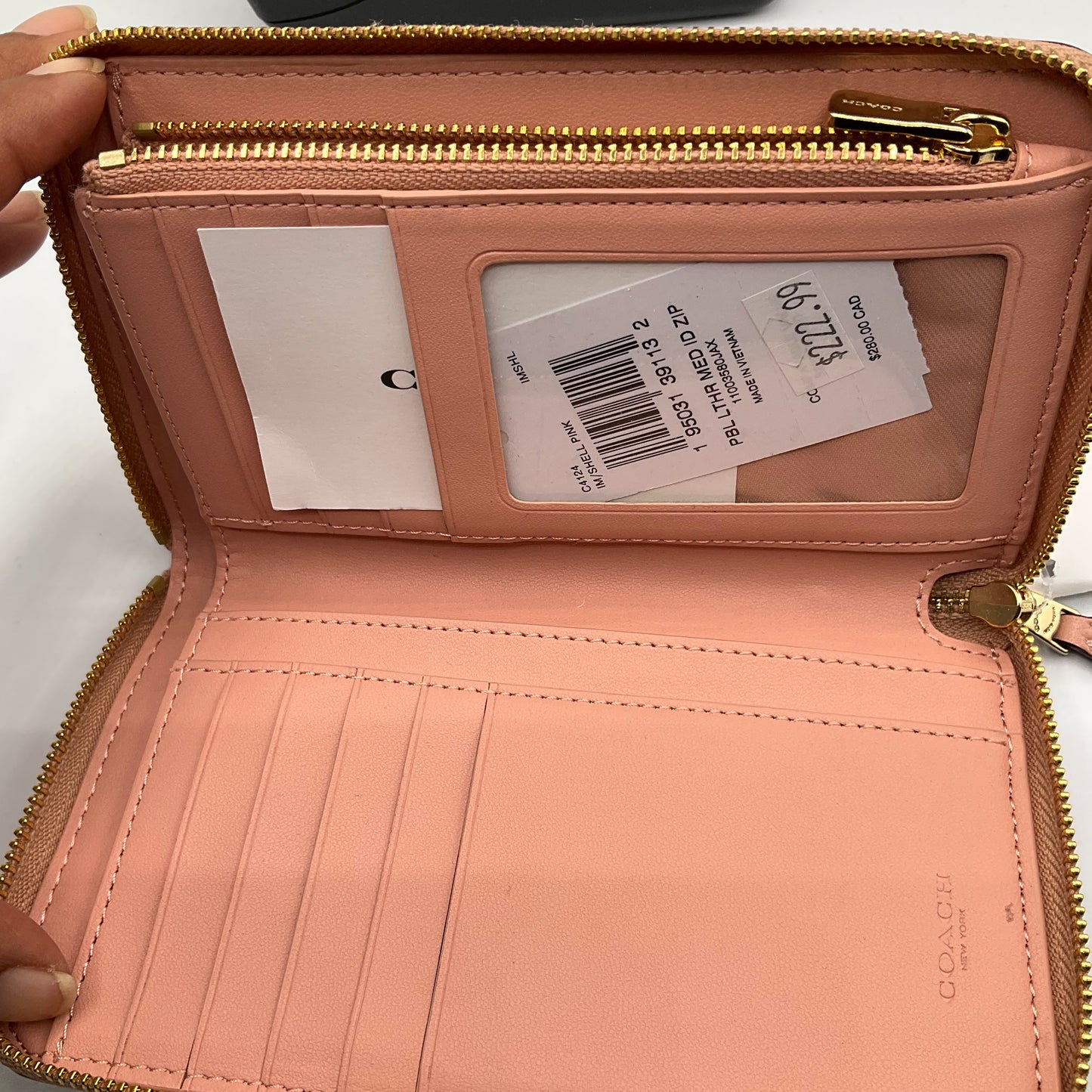 Wallet Designer By Coach, Size: Medium