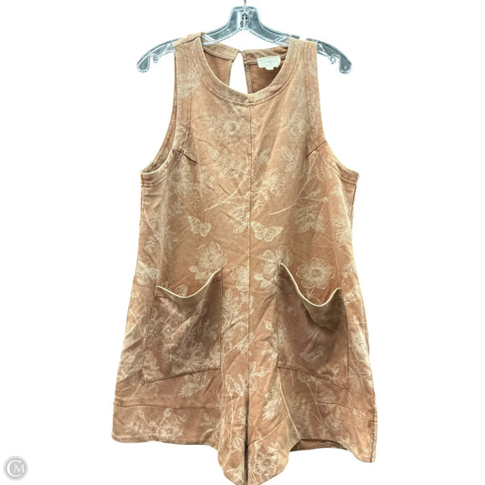 Romper By Umgee In Brown, Size: L