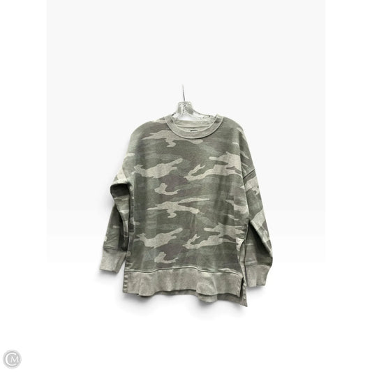Sweatshirt Crewneck By Aerie In Camouflage Print, Size: M
