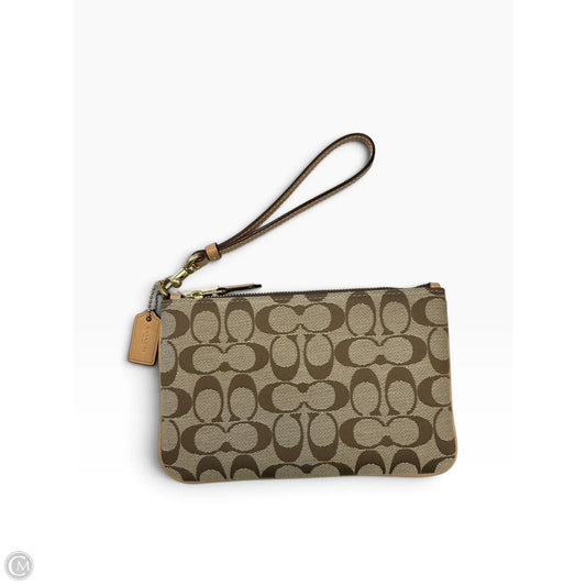 Wristlet Designer By Coach, Size: Medium