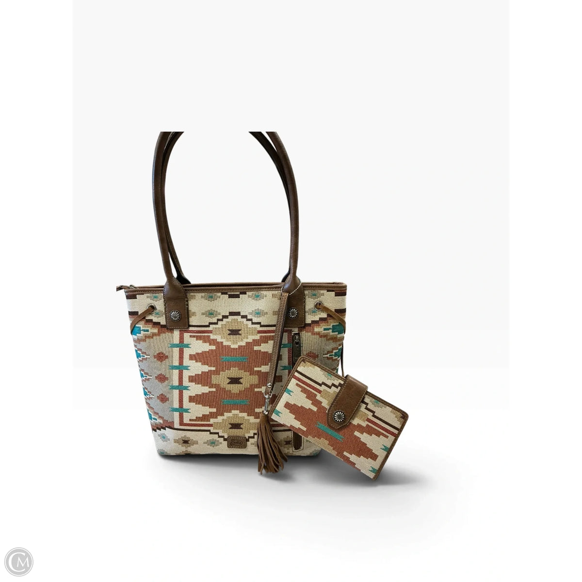 Handbag By Justin, Size: Large