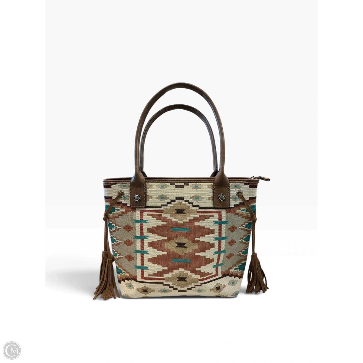 Handbag By Justin, Size: Large