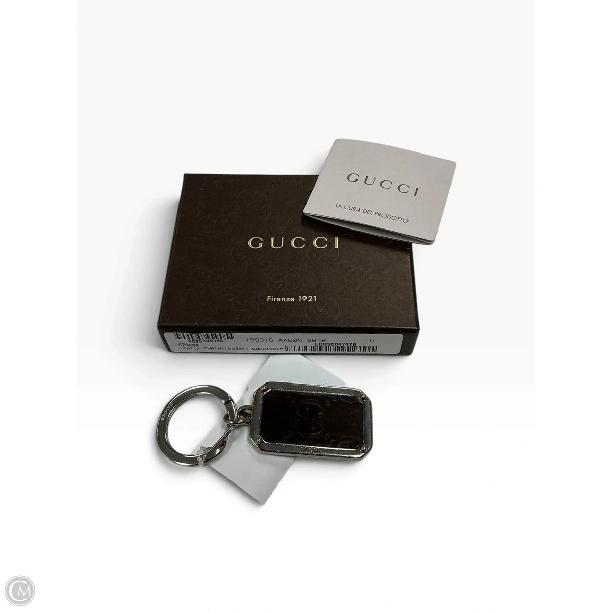 Key Chain Luxury Designer By Gucci, Size: Small