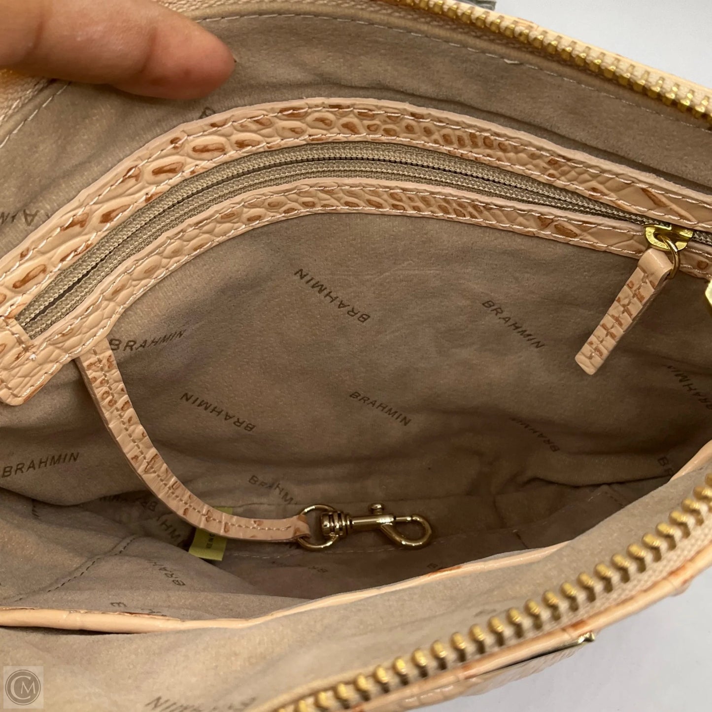 Crossbody Designer By Brahmin, Size: Medium
