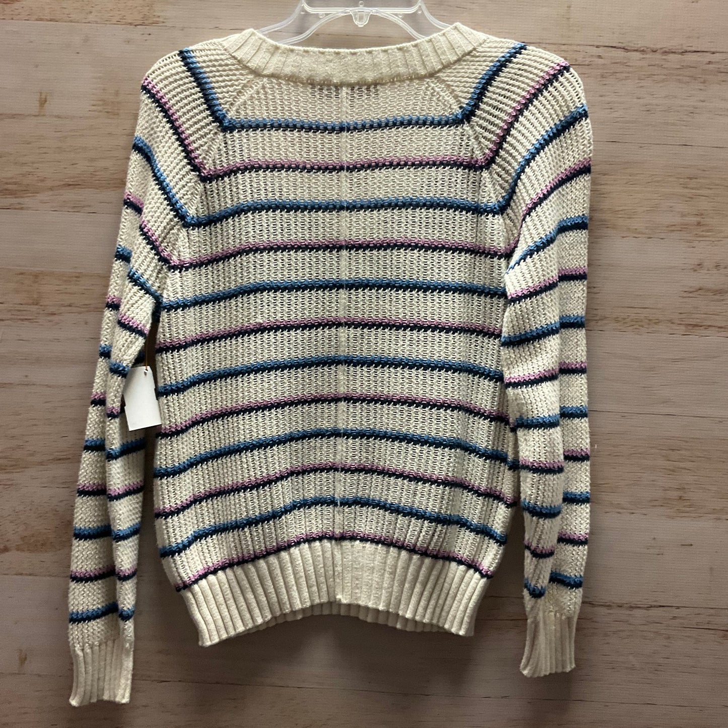 Sweater By Loft In Striped Pattern, Size: S