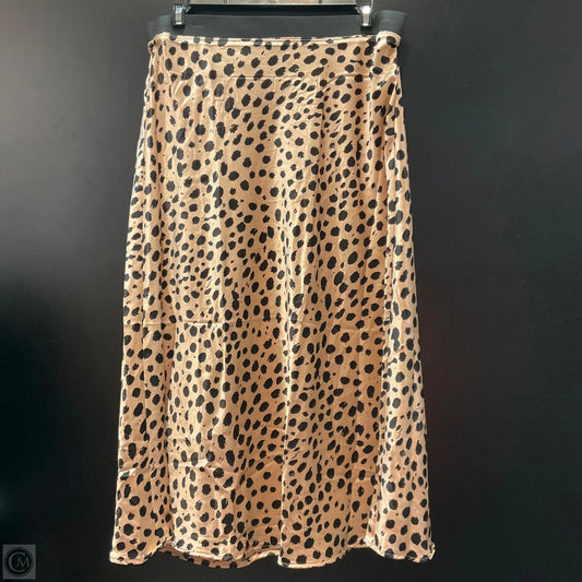 Skirt Midi By Serra In Animal Print, Size: M