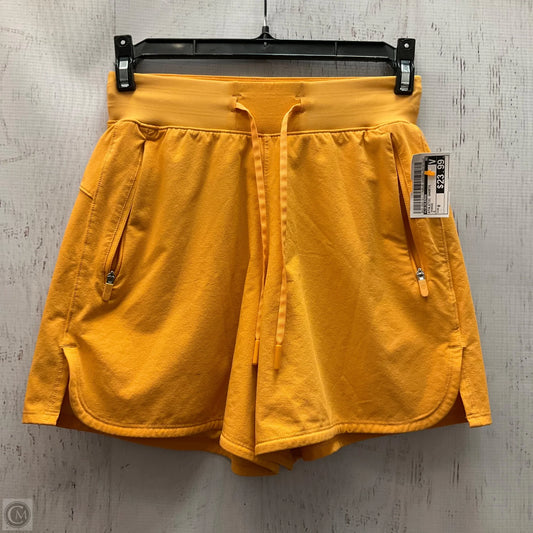 Athletic Shorts By Lululemon In Orange, Size: 0
