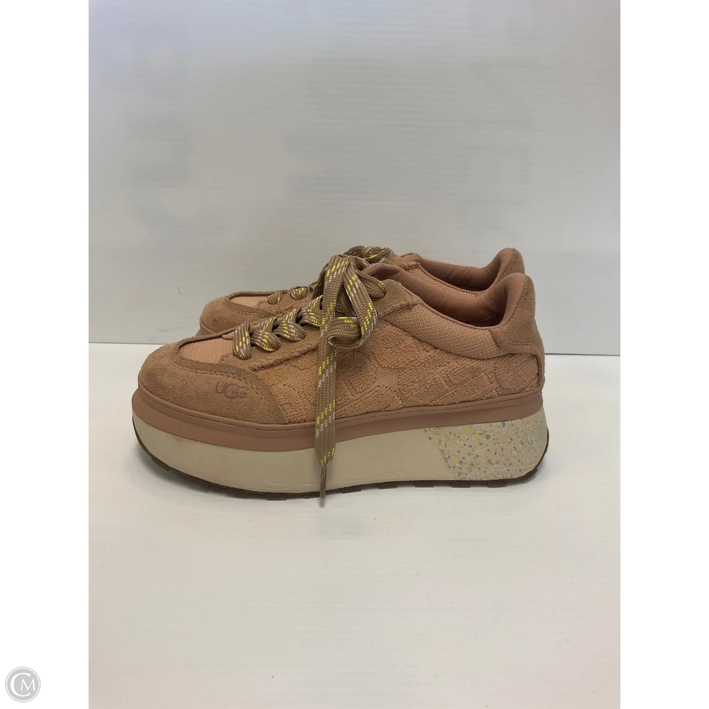 Shoes Designer By Ugg In Pink, Size: 8