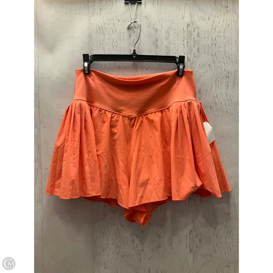Athletic Shorts By Aerie In Orange, Size: L