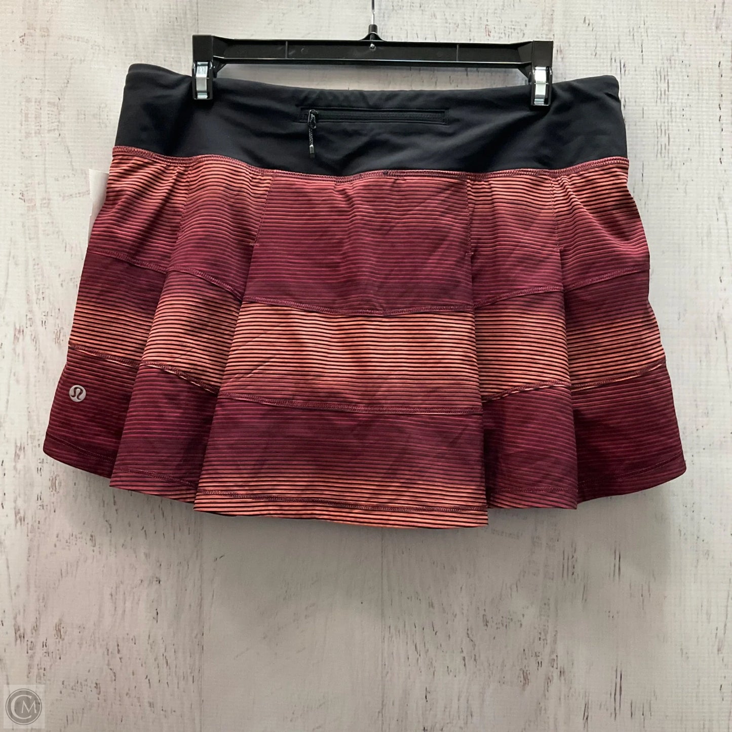 Athletic Skort By Lululemon In Multi-colored, Size: 8