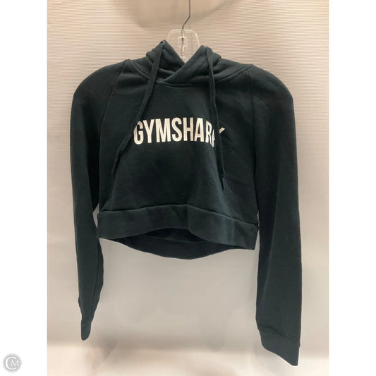 Athletic Sweatshirt Hoodie By Gym Shark In Black, Size: S
