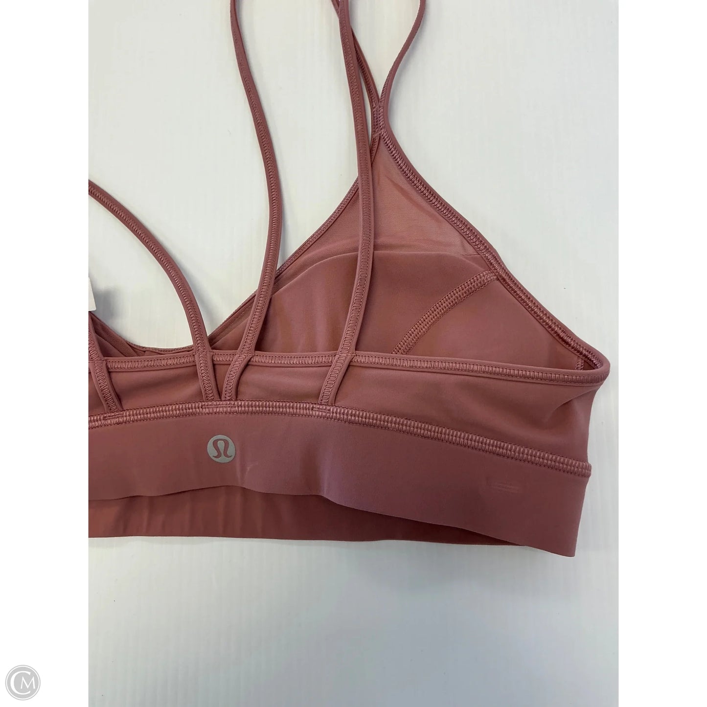 Athletic Bra By Lululemon In Pink, Size: 8