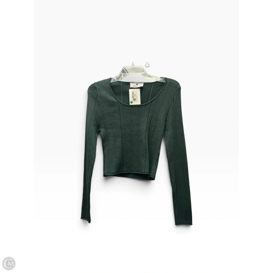 Top Long Sleeve By Clothes Mentor In Green, Size: L