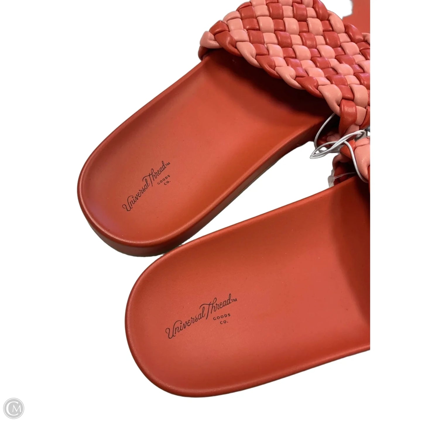 Sandals Flats By Universal Thread In Orange, Size: 8.5