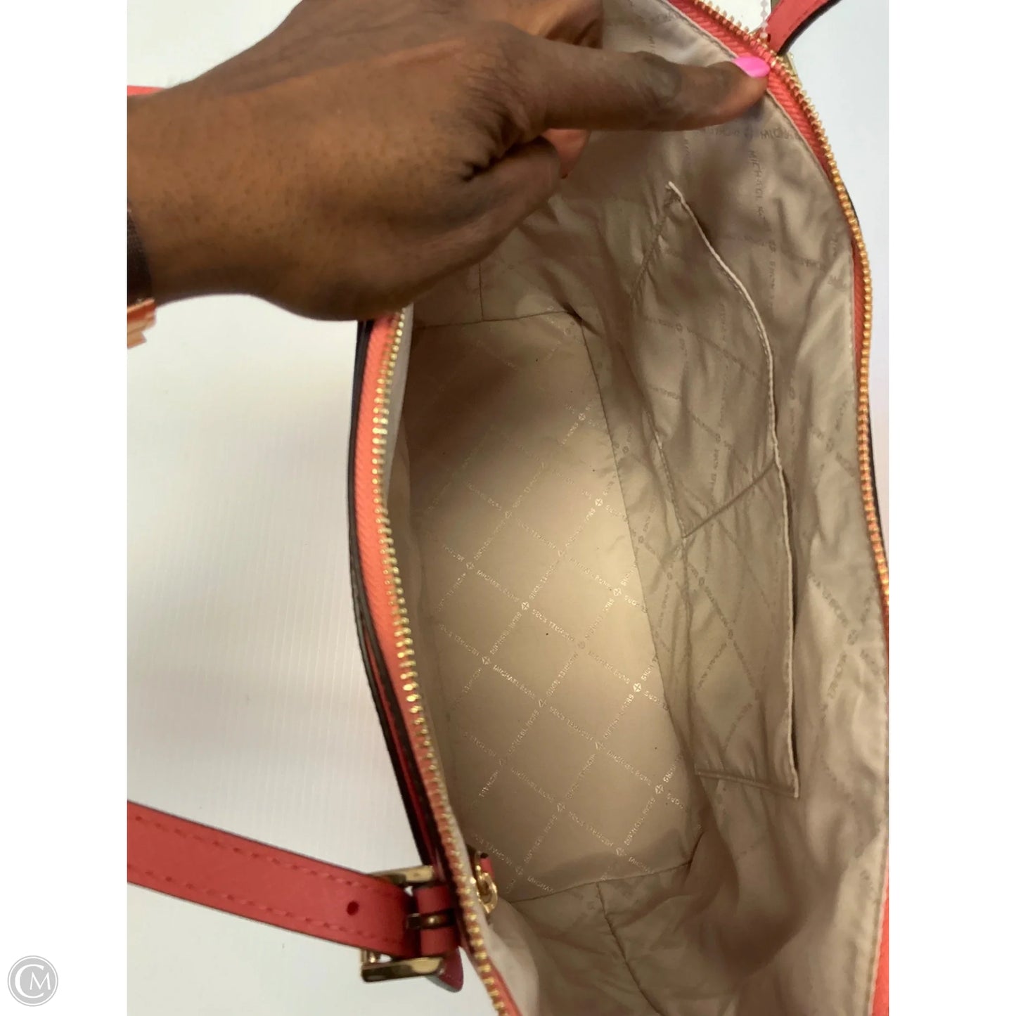 Handbag Designer By Michael Kors, Size: Medium