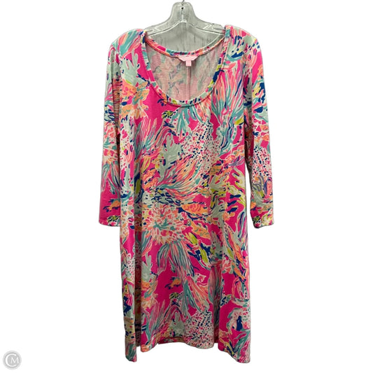 Dress Designer By Lilly Pulitzer In Multi-colored, Size: L