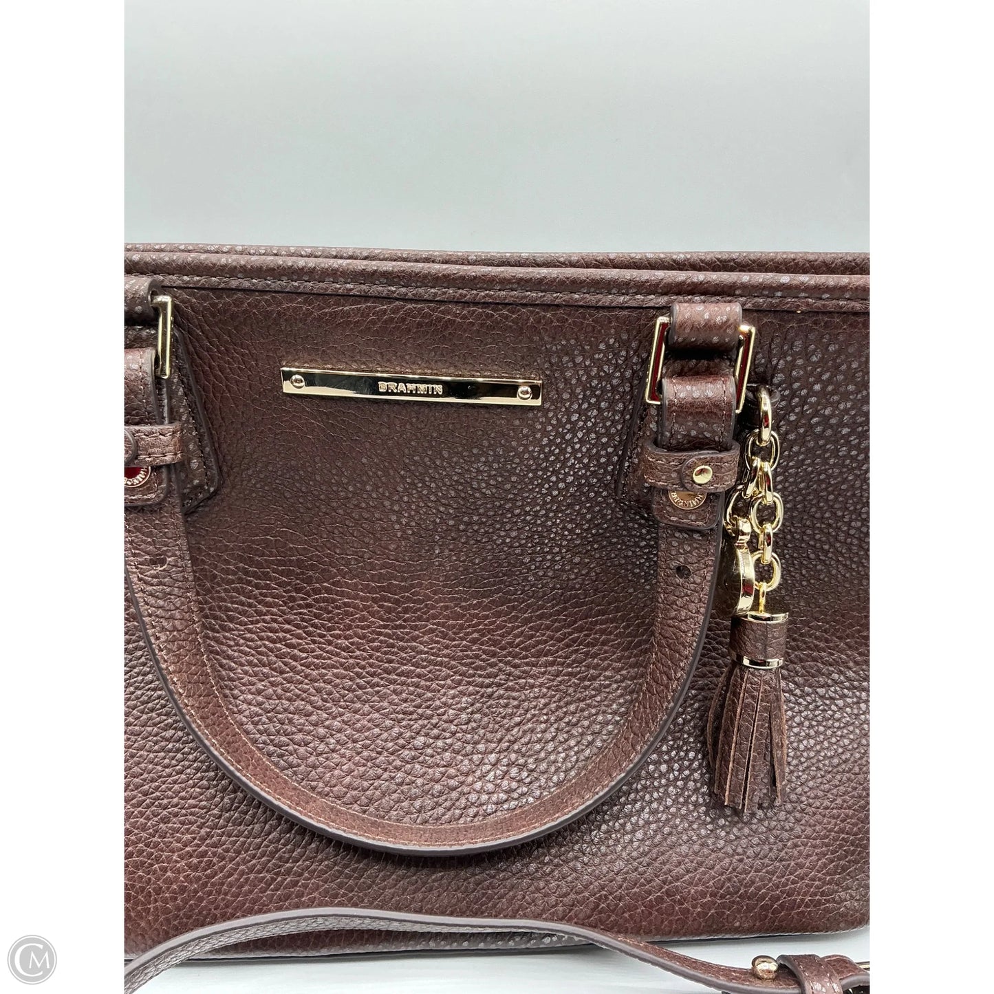 Handbag Designer By Brahmin, Size: Small