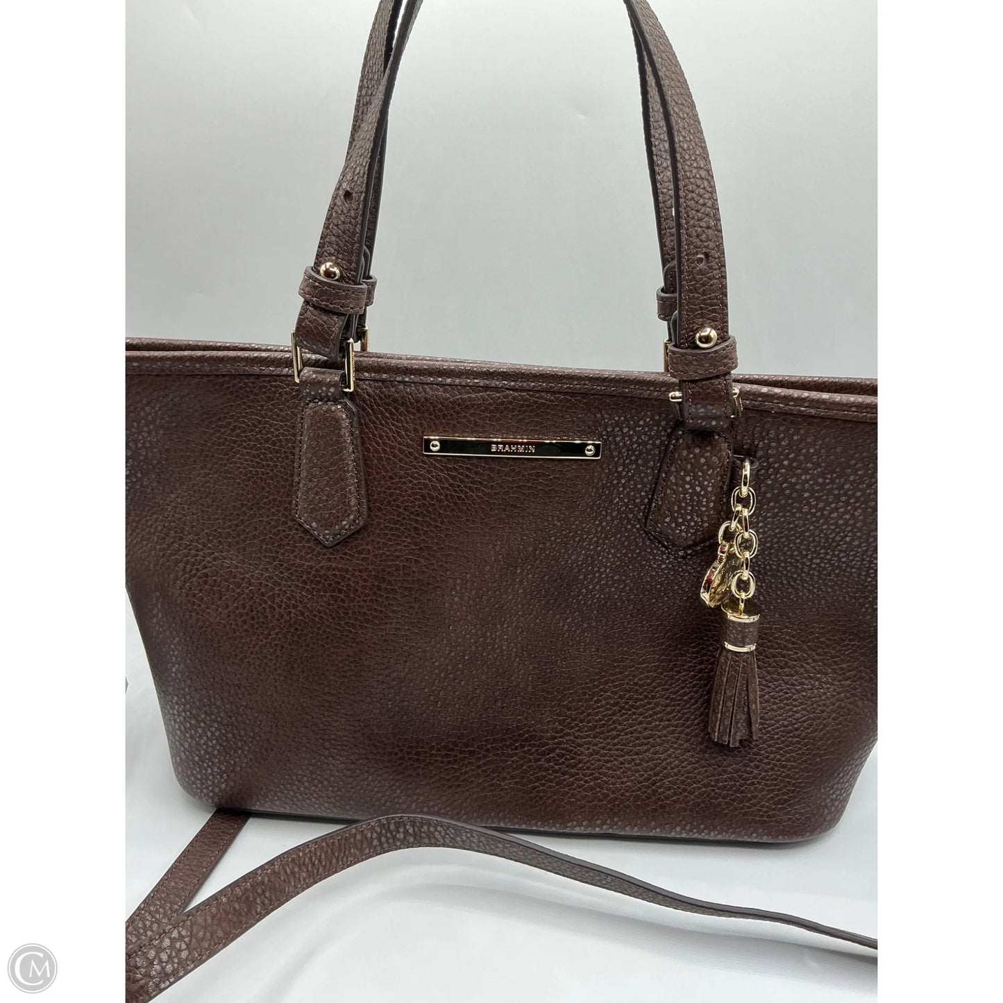 Handbag Designer By Brahmin, Size: Small