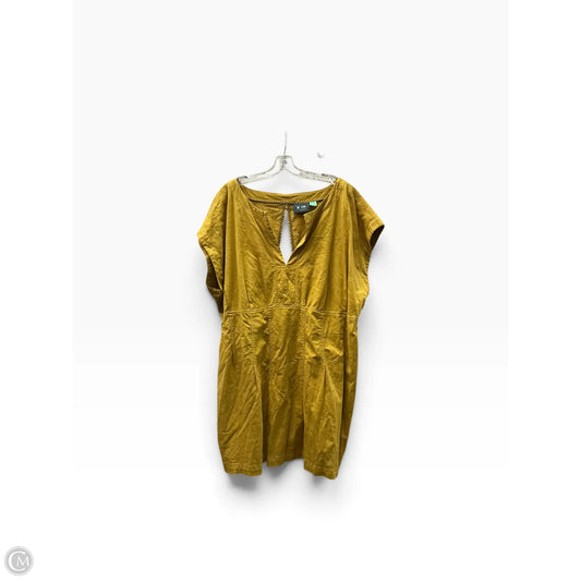 Dress Casual Short By Maeve In Yellow, Size: 22