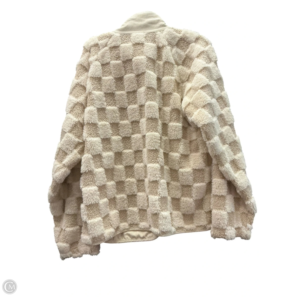 Jacket Other By Bke In Cream & Tan, Size: L