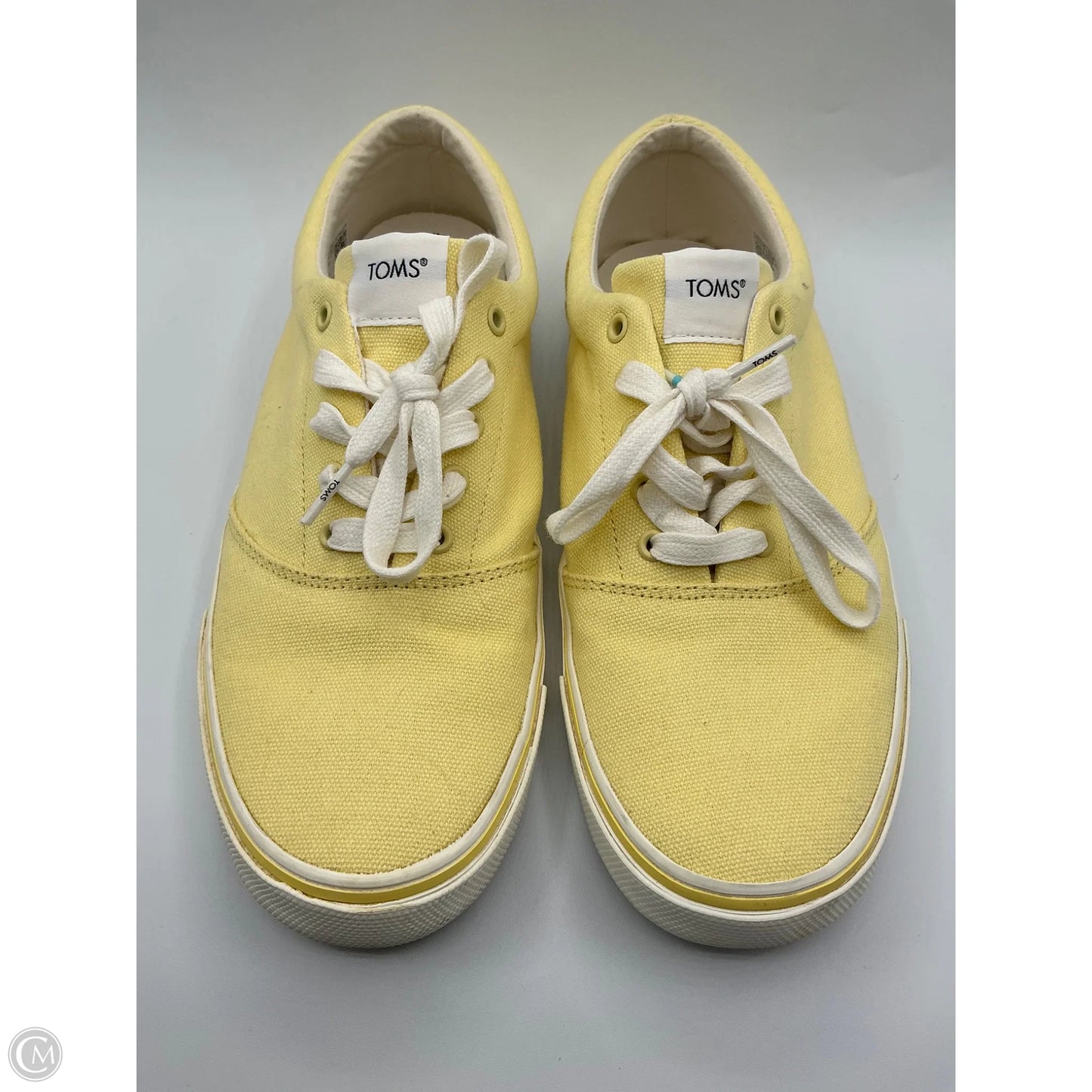 Shoes Flats By Toms In Yellow, Size: 11