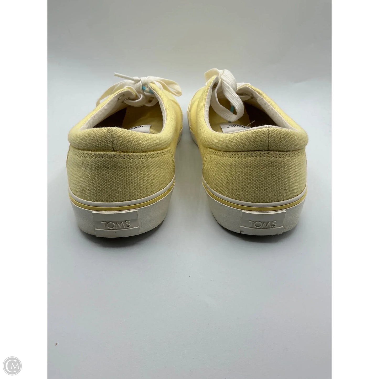 Shoes Flats By Toms In Yellow, Size: 11