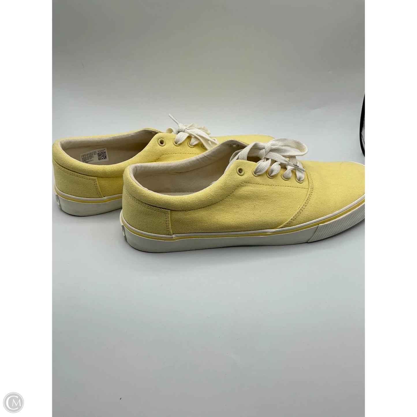 Shoes Flats By Toms In Yellow, Size: 11