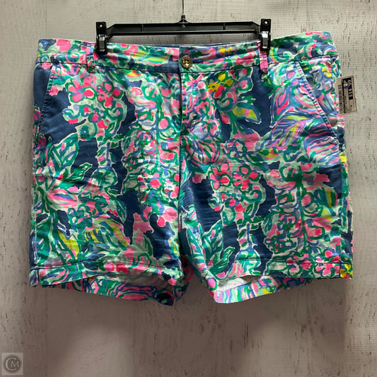 Shorts Designer By Lilly Pulitzer In Multi-colored, Size: 16