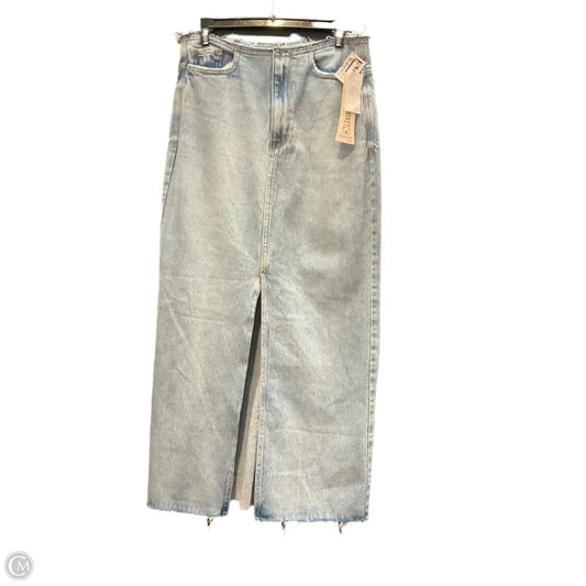 Skirt Maxi By Kensie In Blue Denim, Size: 4