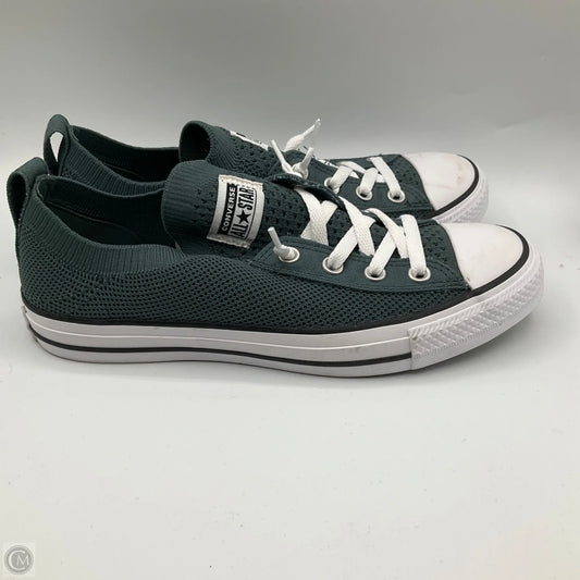Shoes Flats By Converse In Green, Size: 9