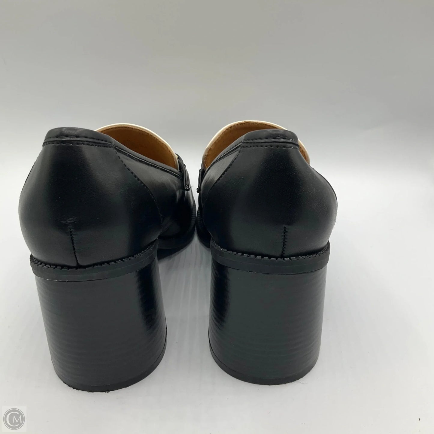Shoes Heels Block By Nine West In Black, Size: 8.5