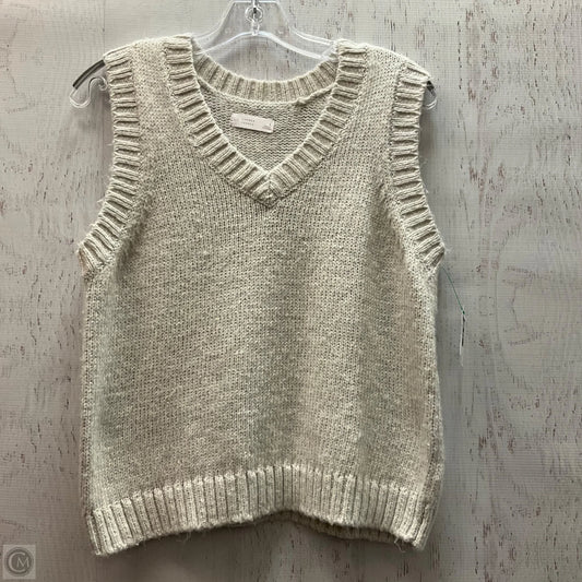 Top Short Sleeve By Lc Lauren Conrad In White, Size: S