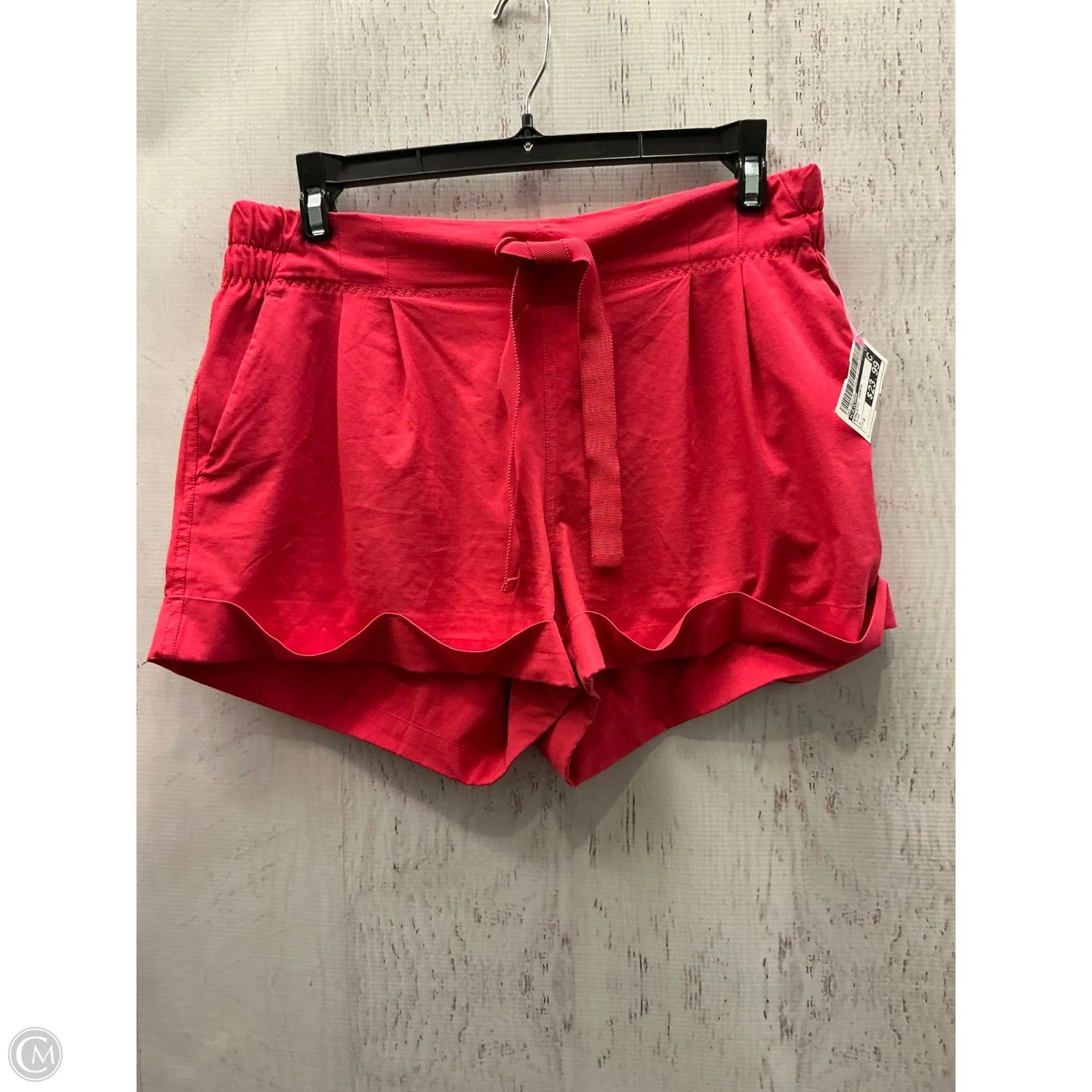 Athletic Shorts By Lululemon In Pink, Size: 8
