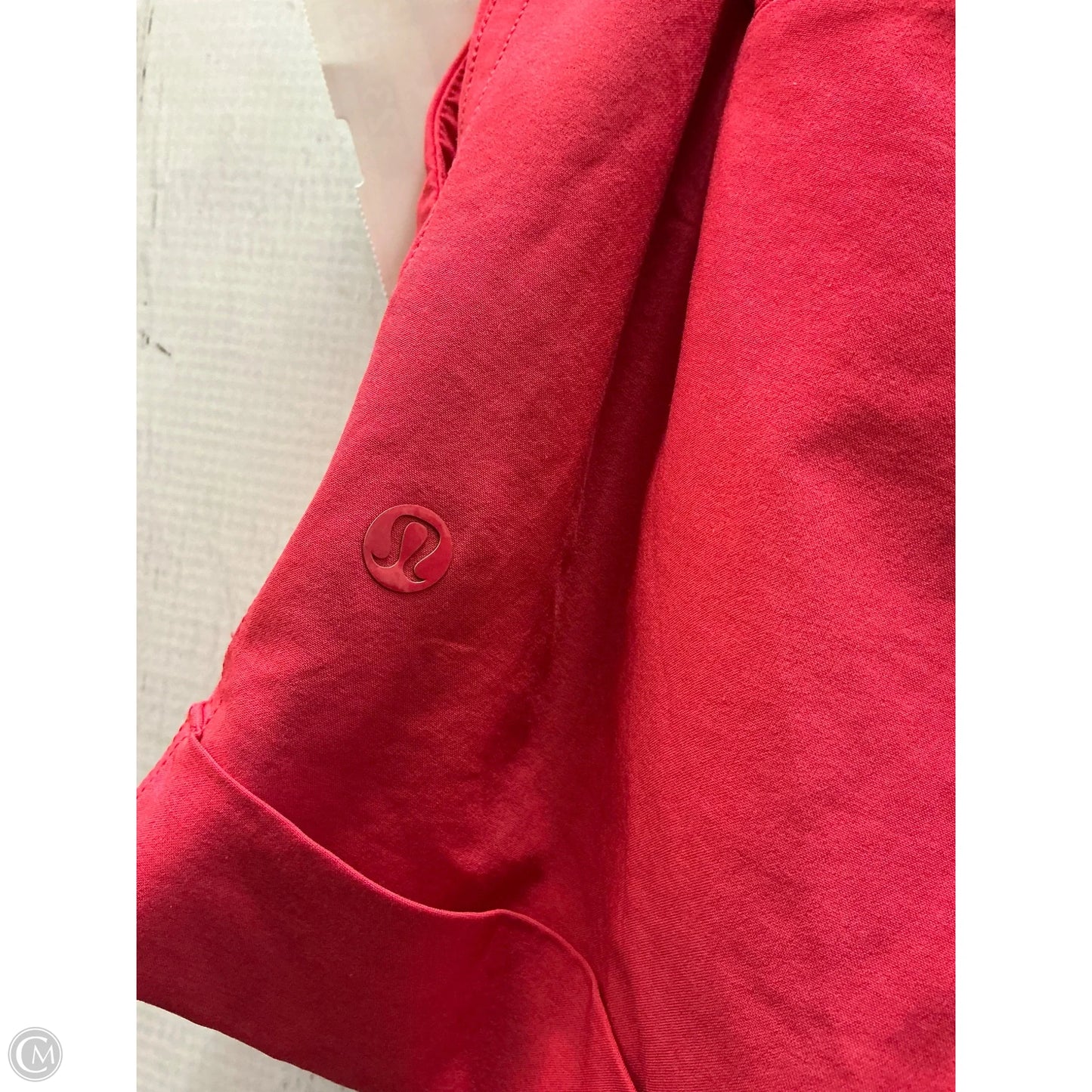 Athletic Shorts By Lululemon In Pink, Size: 8