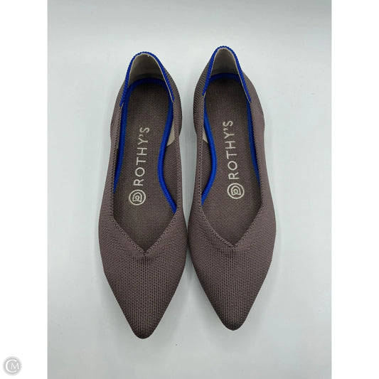 Shoes Flats By Rothys In Purple, Size: 6