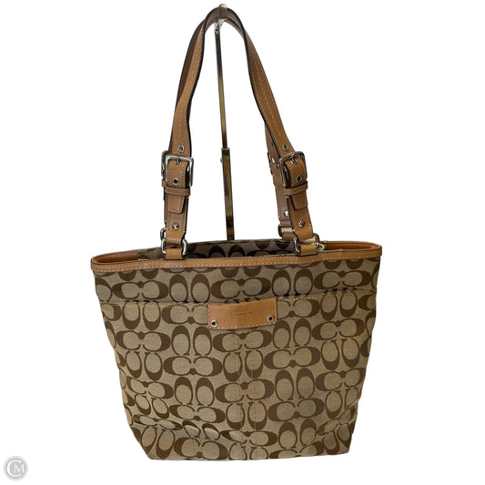 Handbag Designer By Coach, Size: Medium