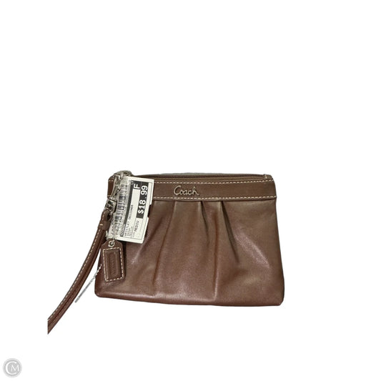 Wristlet Designer By Coach, Size: Medium