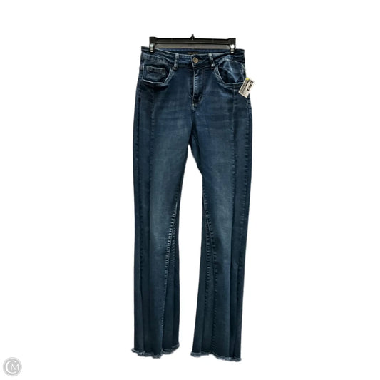 Jeans Straight By Coco And Carmen In Blue Denim, Size: 4