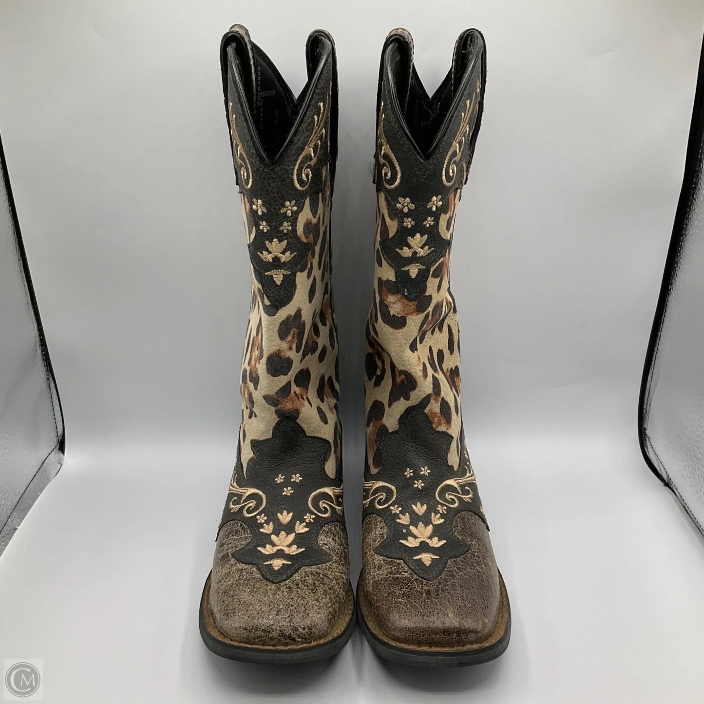 Boots Western By Durango In Animal Print, Size: 6