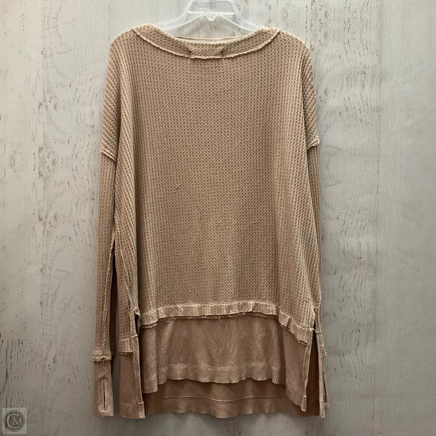 Top Long Sleeve By We The Free In Tan, Size: S