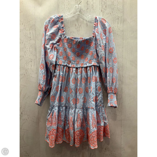 Dress Designer By Lilly Pulitzer In Blue & Pink, Size: Xxs