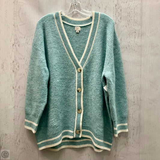 Cardigan By A New Day In Blue, Size: L