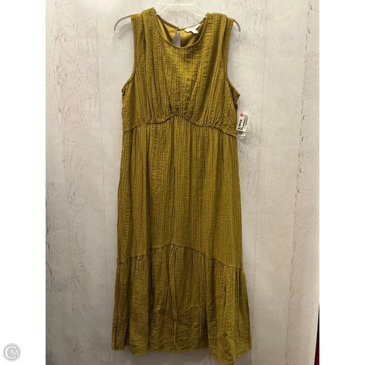 Dress Casual Midi By Nine West In Green, Size: Xl